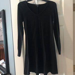 Black long sleeve dress